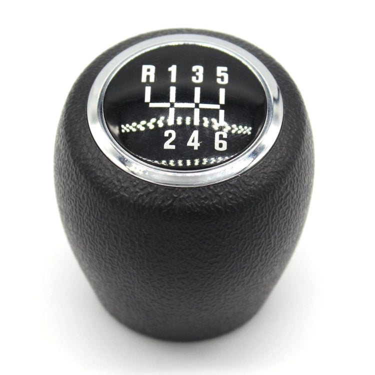 For Chevrolet Aveo Sonic T300 2012-2017 Plug In Car Gear Lever Hand Ball Leather Gear Shift Knob, Style:6 Speed