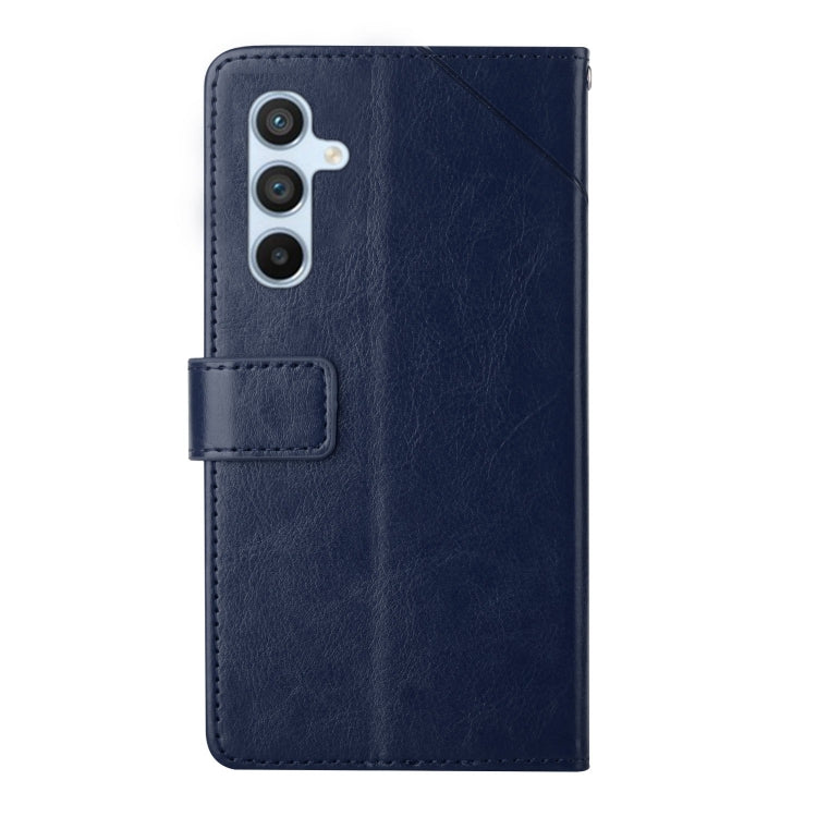 For Samsung Galaxy S24 FE 5G Y-shaped Pattern Flip Leather Phone Case
