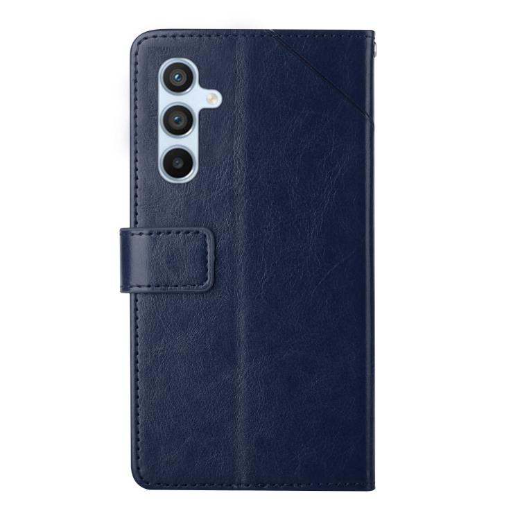 For Samsung Galaxy S25 FE 5G Y-shaped Pattern Flip Leather Phone Case