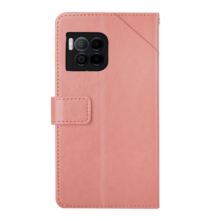 For T-Mobile REVVL 7 Pro 5G Y-shaped Pattern Flip Leather Phone Case