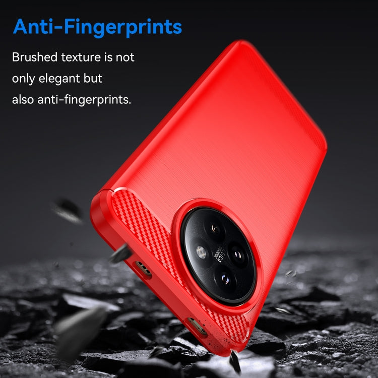 For Xiaomi 14 Civi Carbon Fiber Brushed Texture TPU Phone Case