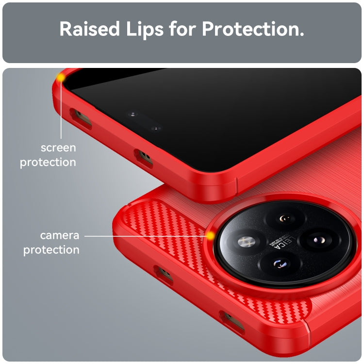 For Xiaomi Civi 4 Pro Carbon Fiber Brushed Texture TPU Phone Case