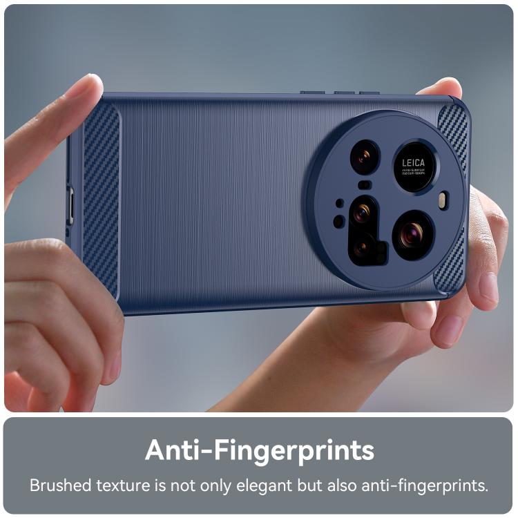 For Xiaomi 15 Ultra Carbon Fiber Brushed Texture TPU Phone Case