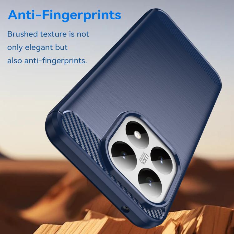 For Xiaomi 15T 5G Carbon Fiber Brushed Texture TPU Phone Case