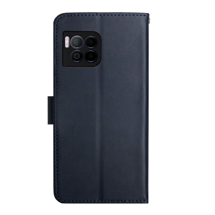 For T-Mobile REVVL 7 Pro 5G HT02 Genuine Leather Fingerprint-proof Flip Phone Case