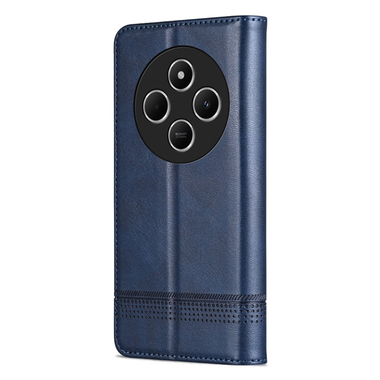 For Redmi 14C 4G AZNS Magnetic Calf Texture Flip Leather Phone Case
