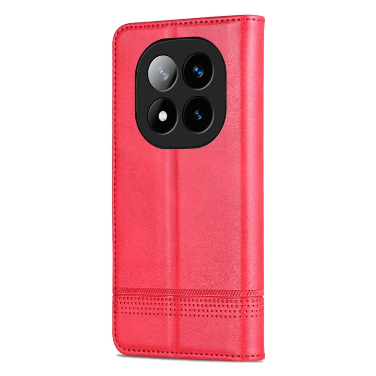 For Redmi Note 14 Pro+ 5G AZNS Magnetic Calf Texture Flip Leather Phone Case