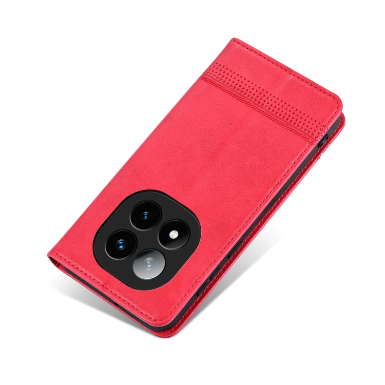 For Redmi Note 14 Pro+ 5G AZNS Magnetic Calf Texture Flip Leather Phone Case