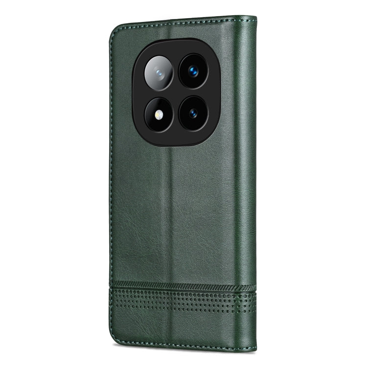For Redmi Note 14 Pro+ 5G AZNS Magnetic Calf Texture Flip Leather Phone Case