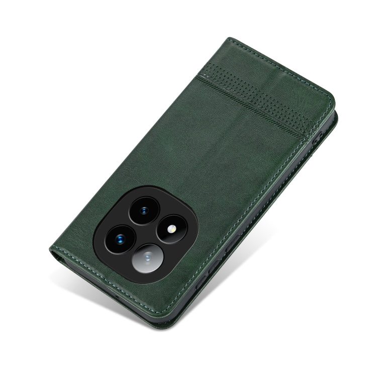 For Redmi Note 14 Pro+ 5G AZNS Magnetic Calf Texture Flip Leather Phone Case