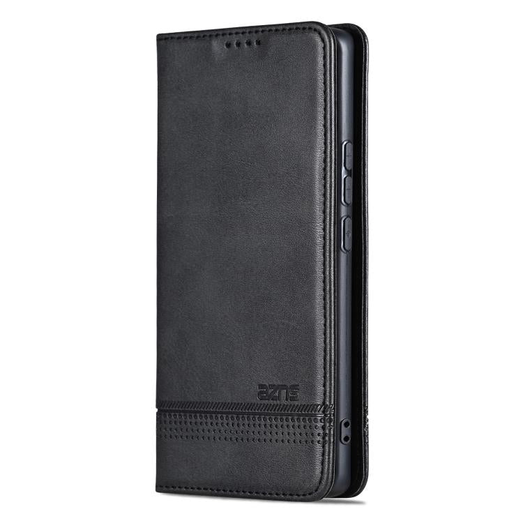 For Redmi K80 Pro AZNS Magnetic Calf Texture Flip Leather Phone Case