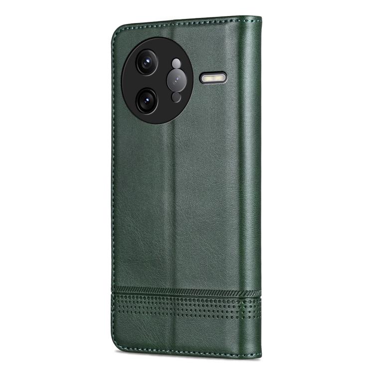 For Redmi K80 Pro AZNS Magnetic Calf Texture Flip Leather Phone Case