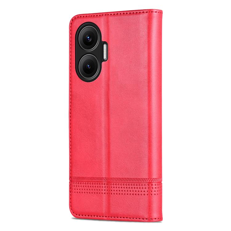 For Redmi Turbo 4 Pro AZNS Magnetic Calf Texture Flip Leather Phone Case