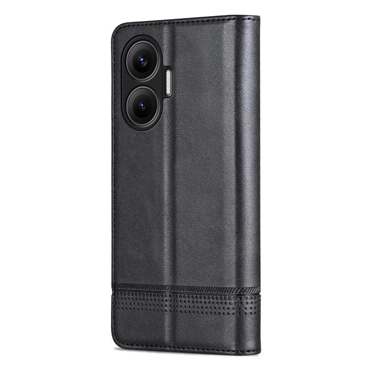 For Redmi Turbo 4 Pro AZNS Magnetic Calf Texture Flip Leather Phone Case