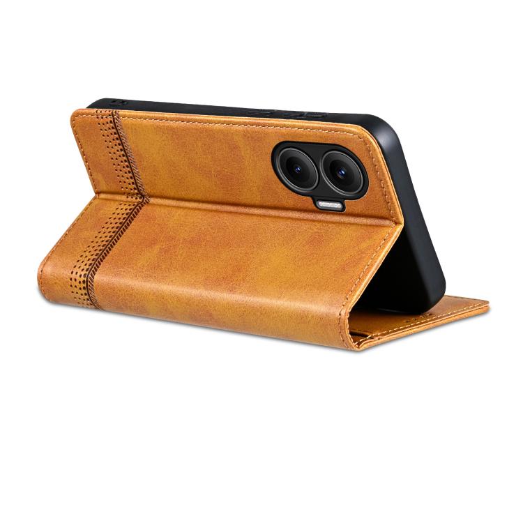 For Redmi Turbo 4 Pro AZNS Magnetic Calf Texture Flip Leather Phone Case