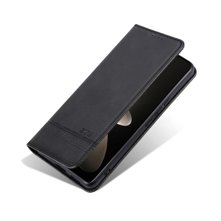 For Redmi K80 Ultra AZNS Magnetic Calf Texture Flip Leather Phone Case