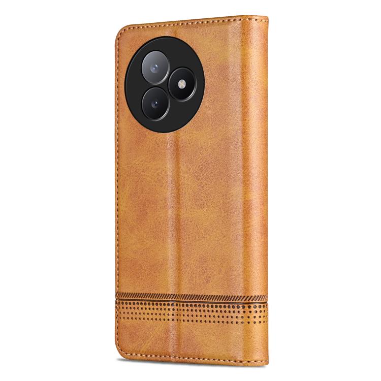 For Redmi K80 Ultra AZNS Magnetic Calf Texture Flip Leather Phone Case