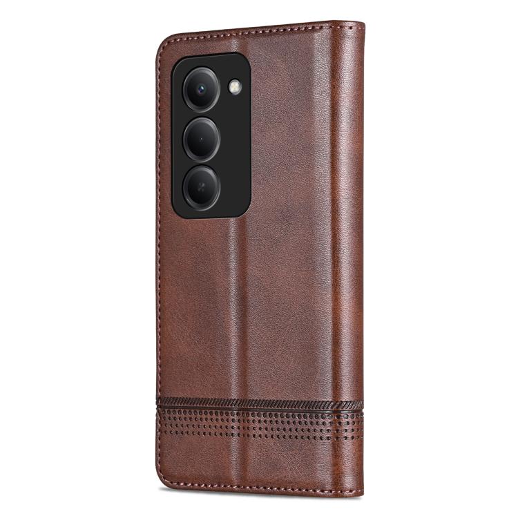 For Redmi 15 5G / 4G EU 171mm AZNS Magnetic Calf Texture Flip Leather Phone Case