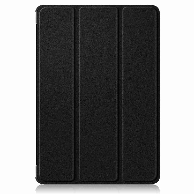For Huawei MatePad 11.5S Custer Texture 3-Fold Holder Smart Leather Tablet Case