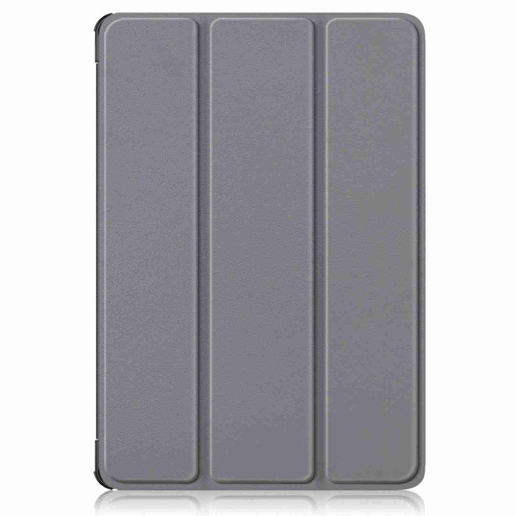 For Huawei MatePad 11.5S Custer Texture 3-Fold Holder Smart Leather Tablet Case