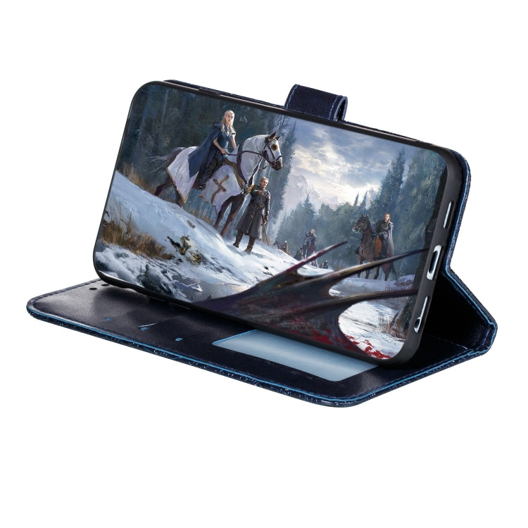 For LG K51S Lace Flower Horizontal Flip Leather Case with Holder & Card Slots & Wallet & Photo Frame