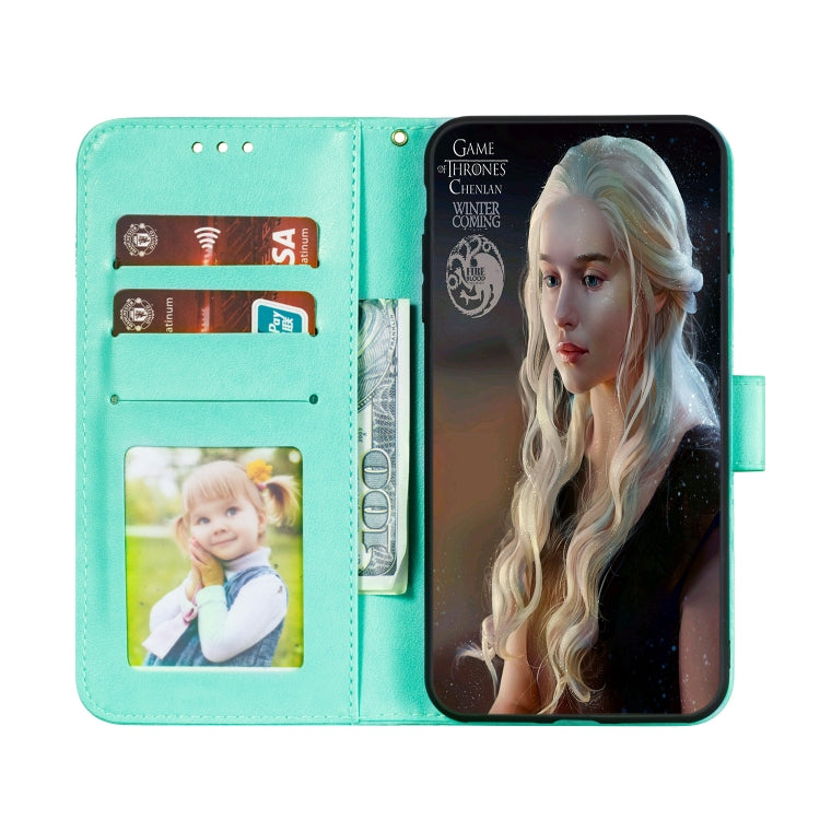 For LG K41S Lace Flower Horizontal Flip Leather Case with Holder & Card Slots & Wallet & Photo Frame