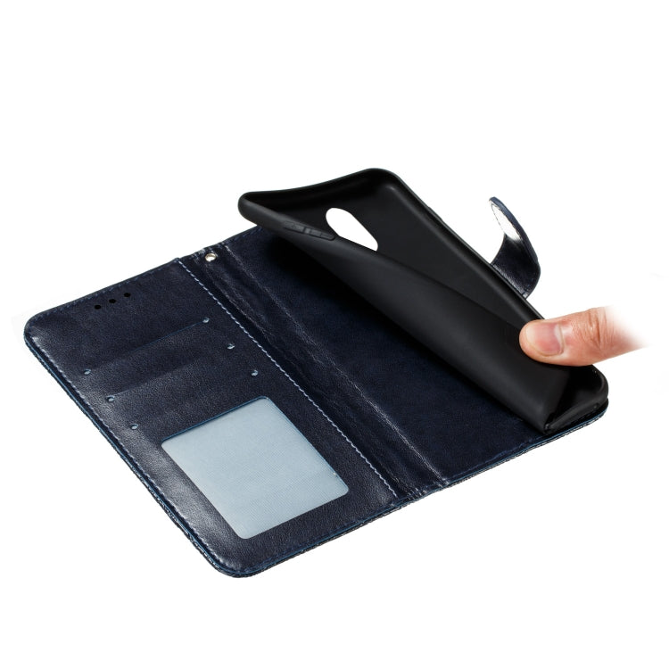 For Nokia C1 Lace Flower Horizontal Flip Leather Case with Holder & Card Slots & Wallet & Photo Frame