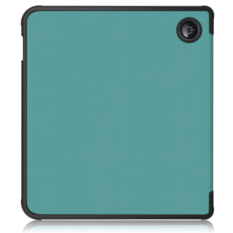 For Kobo Libra Colour 2024 Solid Color Deformation TPU Leather Smart Tablet Case