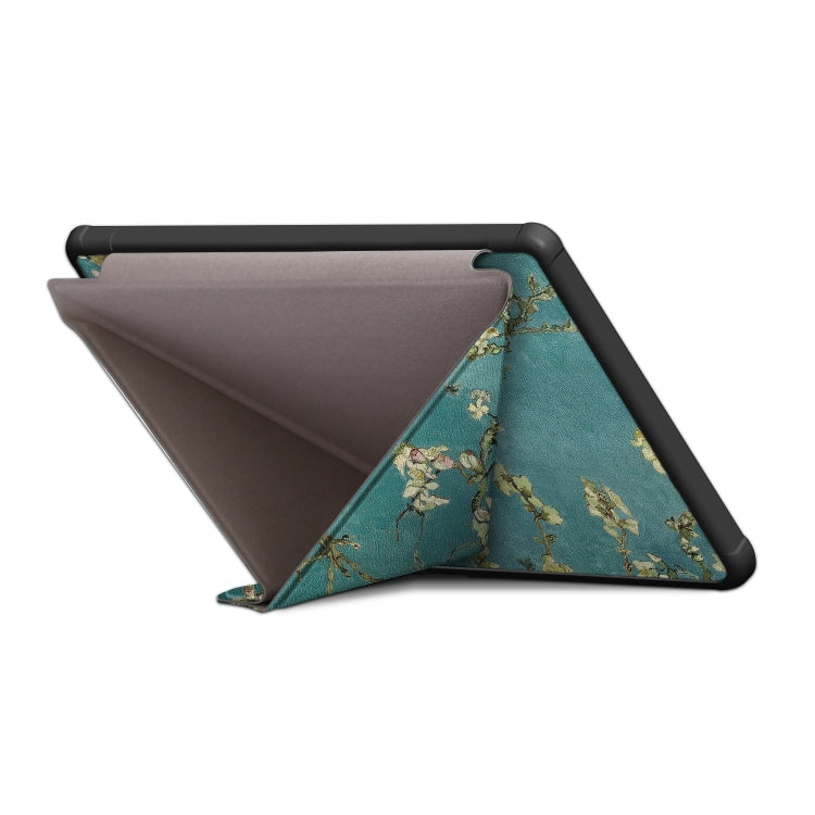 For Kobo Libra Colour 2024 Solid Color Deformation TPU Leather Smart Tablet Case