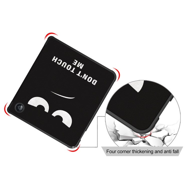 For Kobo Libra Colour 2024 Solid Color Deformation TPU Leather Smart Tablet Case