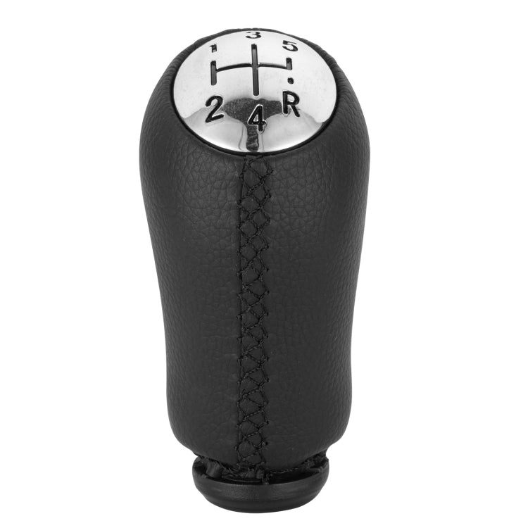 For Renault Clio III MK3 Car Gear Lever Knob Leather Gear Shift Knob