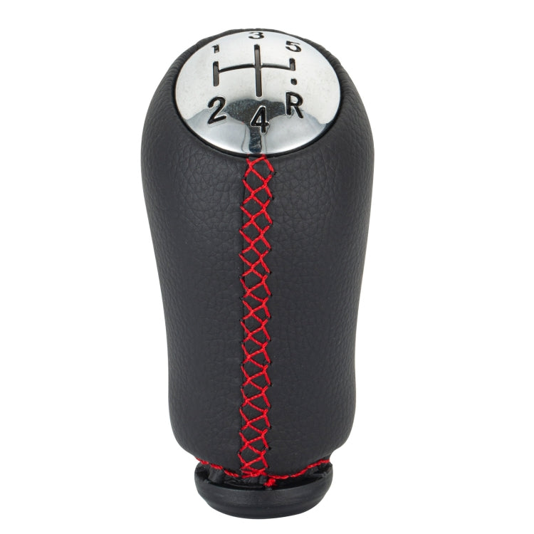 For Renault Clio III MK3 Car Gear Lever Knob Leather Gear Shift Knob