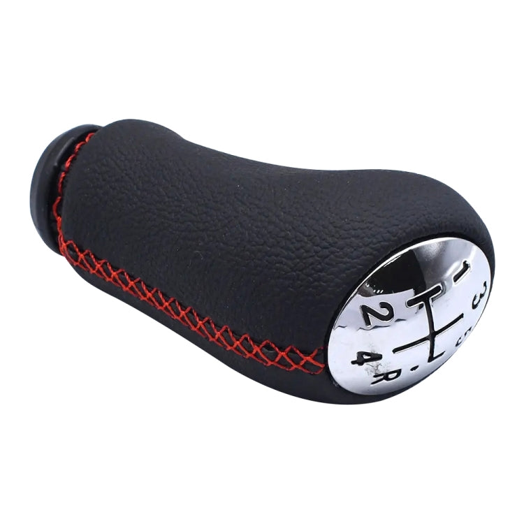 For Renault Clio III MK3 Car Gear Lever Knob Leather Gear Shift Knob