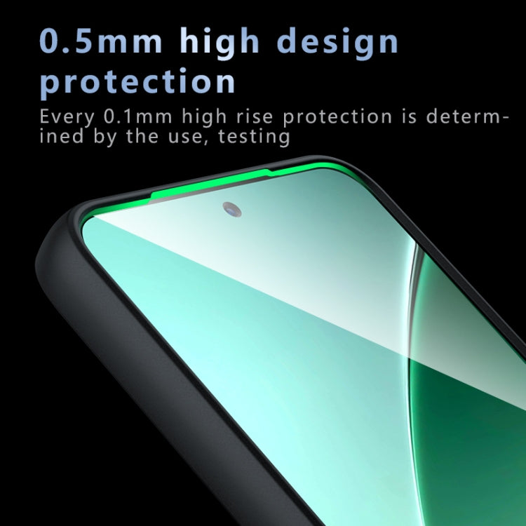 For Xiaomi 15 Pro Armor Precise Hole PC Hybrid TPU Phone Case - Transparent