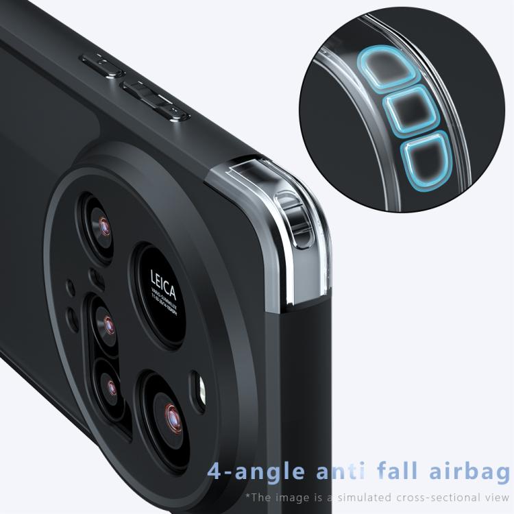 For Xiaomi 15 Ultra Armor Precise Hole PC Hybrid TPU Phone Case - Transparent