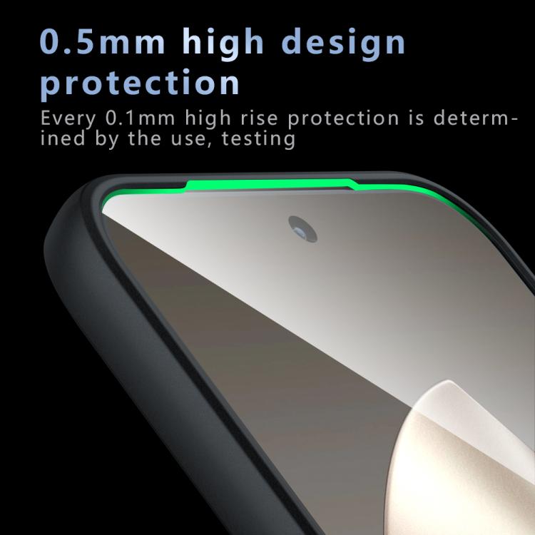 For Xiaomi 15T Pro 5G Armor Precise Hole PC Hybrid TPU Phone Case - Transparent