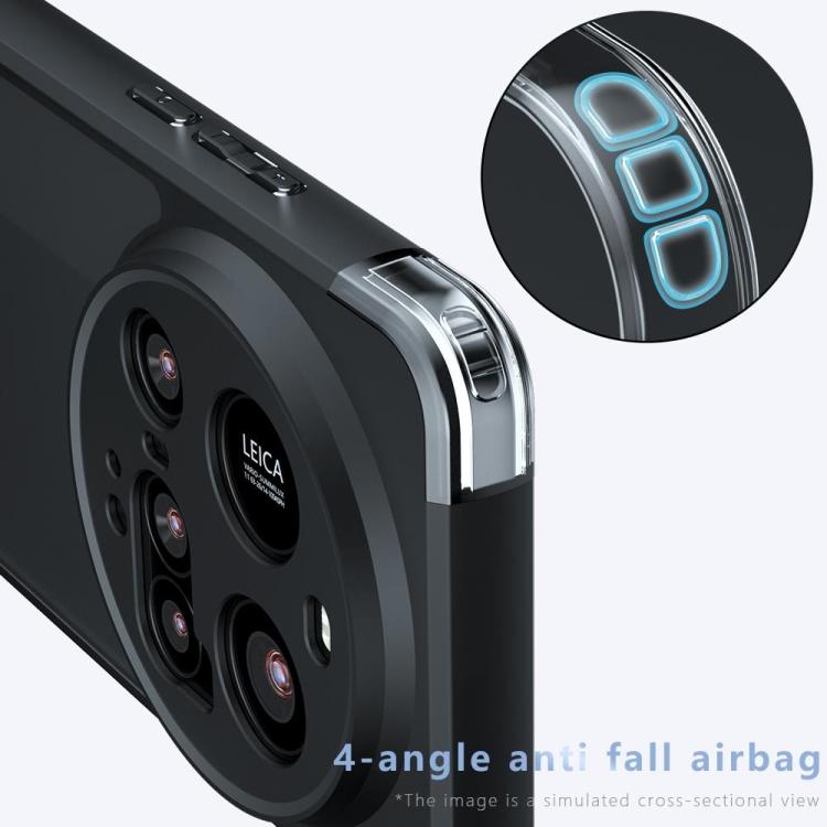 For Xiaomi 17 Ultra Armor Precise Hole PC Hybrid TPU Phone Case - Transparent