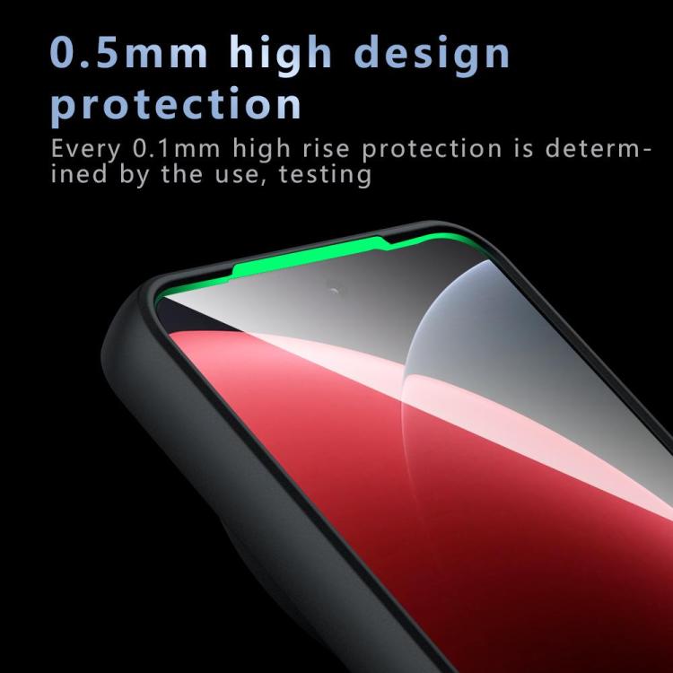 For Xiaomi 17 Ultra Armor Precise Hole PC Hybrid TPU Phone Case - Transparent