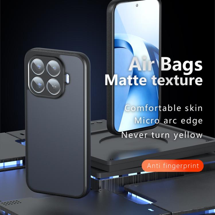 For Xiaomi 17T Pro 5G Armor Precise Hole PC Hybrid TPU Phone Case - Transparent