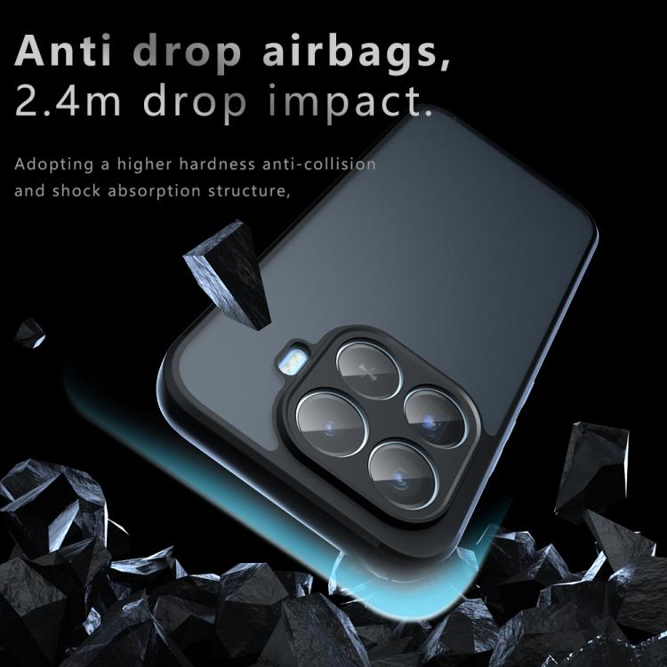 For Xiaomi 17T Pro 5G Armor Precise Hole PC Hybrid TPU Phone Case - Transparent