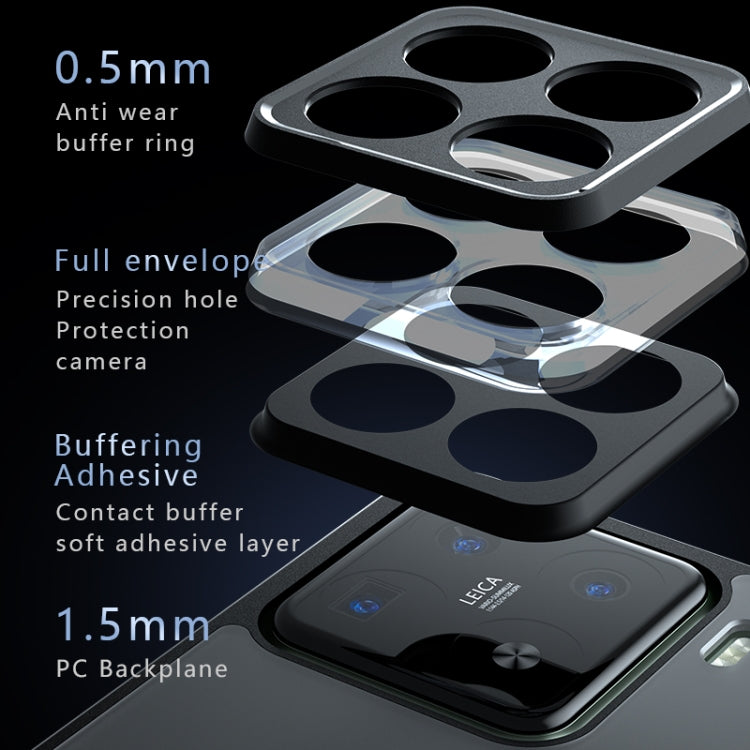 For Xiaomi 15 Pro Armor Precise Hole PC Hybrid TPU Phone Case - Frosted Black