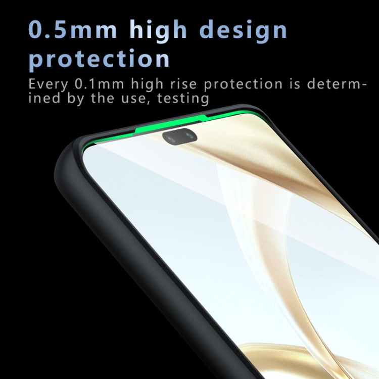 For Honor 200 Pro Armor Big Pore PC Hybrid TPU Phone Case - Transparent