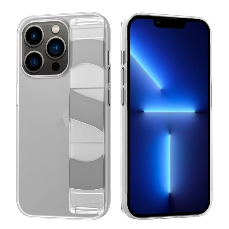 For iPhone 13 Pro Silicone Wristband Holder Phone Case