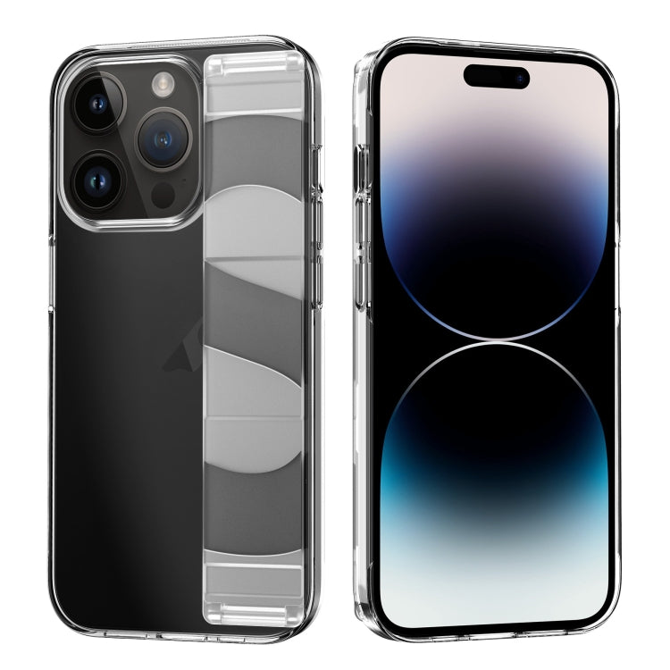 For iPhone 14 Pro Silicone Wristband Holder Phone Case