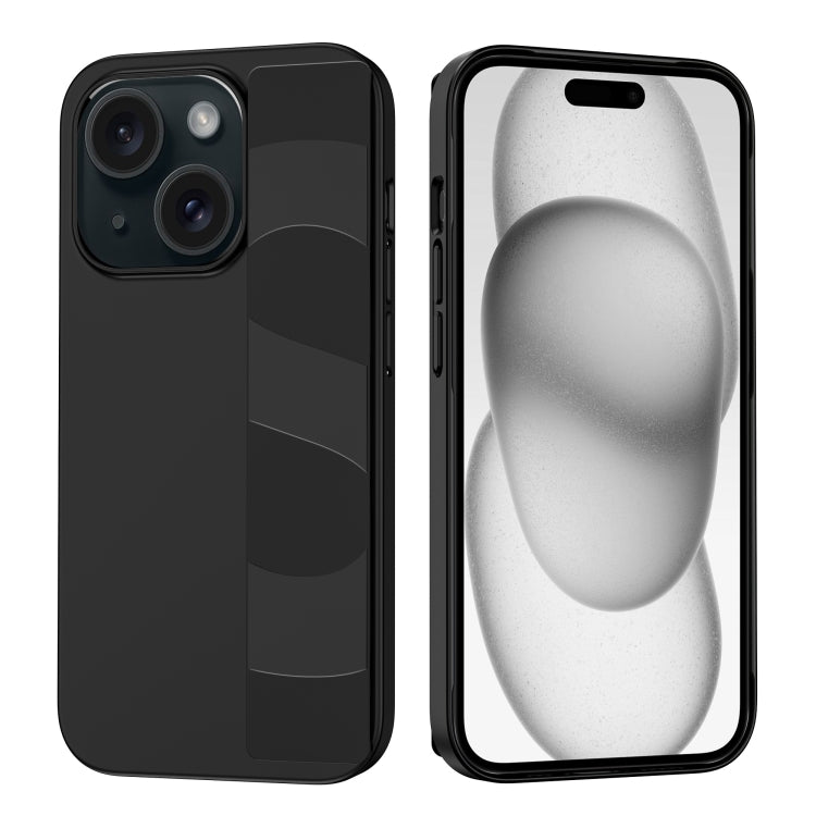 For iPhone 15 Silicone Wristband Holder Phone Case