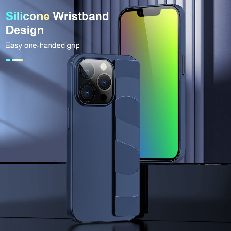 For iPhone 11 Silicone Wristband Holder Phone Case