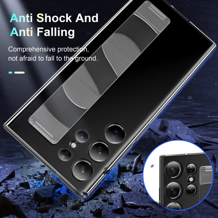 For Samsung Galaxy S23+ 5G Silicone Wristband Holder Phone Case