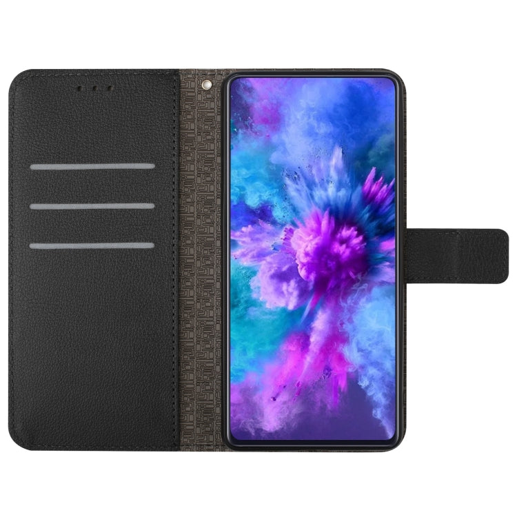 For Samsung Galaxy S24 FE Rhombic Grid Texture Leather Phone Case