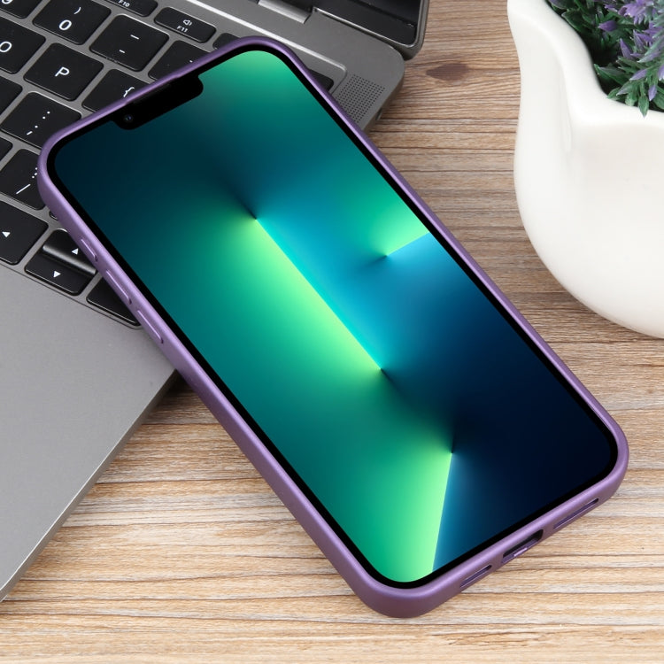 For iPhone 13 Pro Pure Color Honeycomb Aromatherapy MagSafe Phone Case