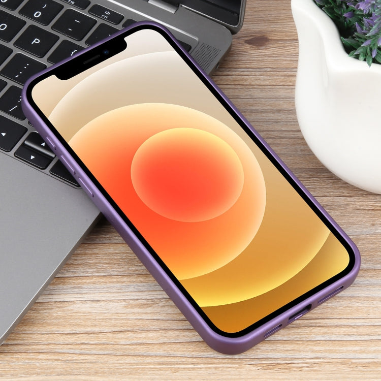 For iPhone 12 Pure Color Honeycomb Aromatherapy MagSafe Phone Case